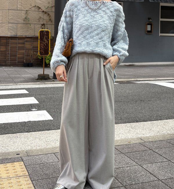  「ローゲージニット」|ニット・セーター|