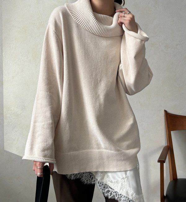  「モールタートルプルオーバー」|ニット・セーター|