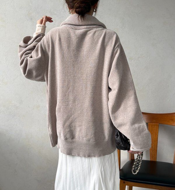  「モールタートルプルオーバー」|ニット・セーター|