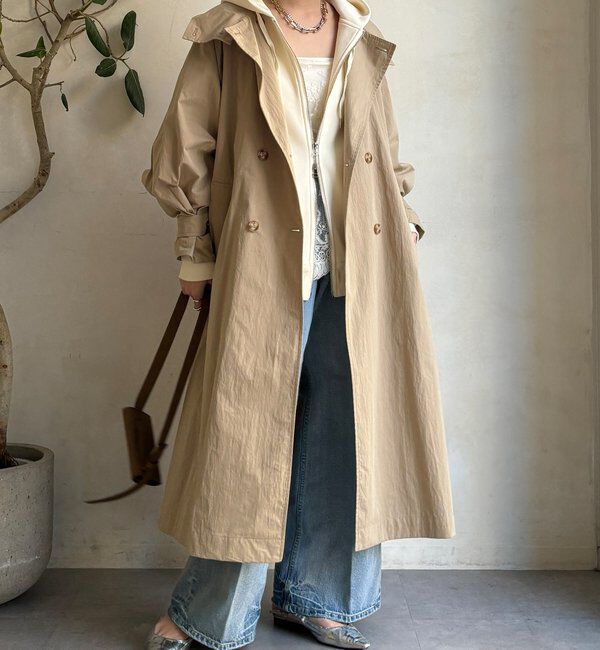  「ボンディングジップフーディー」|Tシャツ・カットソー|