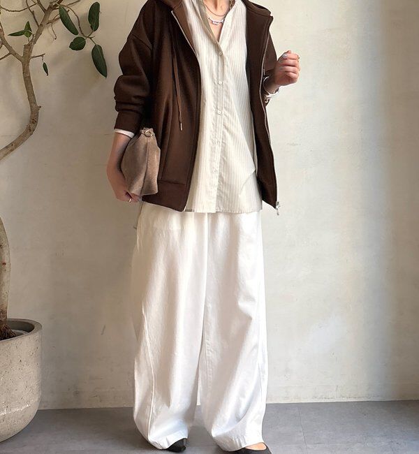  「ボンディングジップフーディー」|Tシャツ・カットソー|