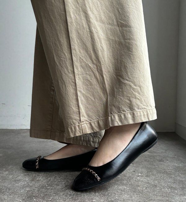  「【WEB限定】チェーンフラットパンプス」|その他|