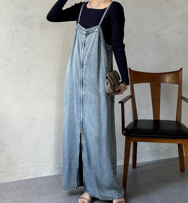  「【REI企画カラーあり】スクエアニットロングスリーブプルオーバー」|ニット・セーター|