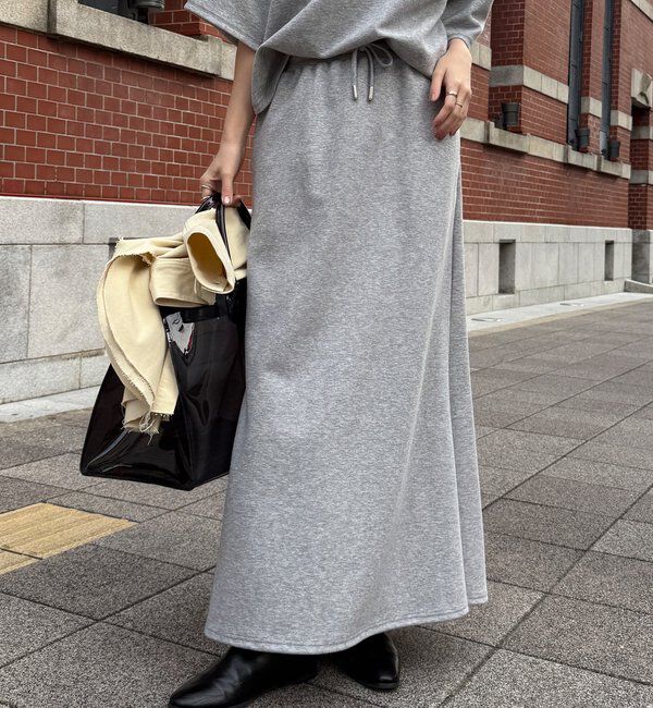  「【セットアップ可能】マーメイドカットフレアスカート」|スカート|