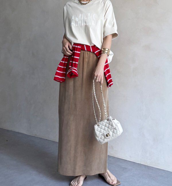  「【WEB限定】AMIENESロゴTEE」|Tシャツ・カットソー|