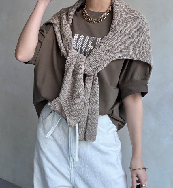  「【WEB限定】AMIENESロゴTEE」|Tシャツ・カットソー|