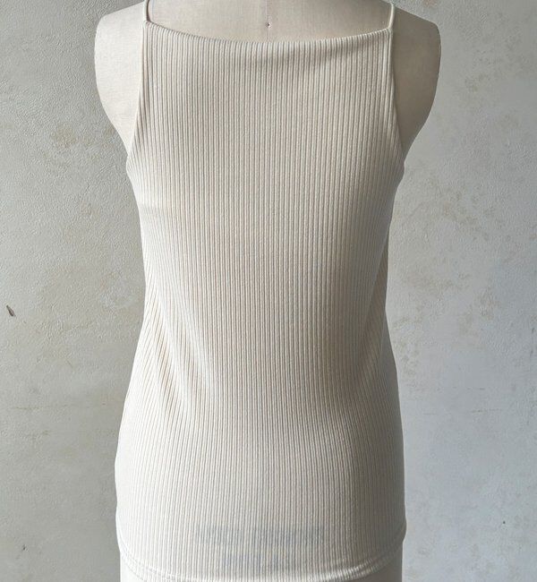  「【WEB限定】カップ付キャミ」|Tシャツ・カットソー|