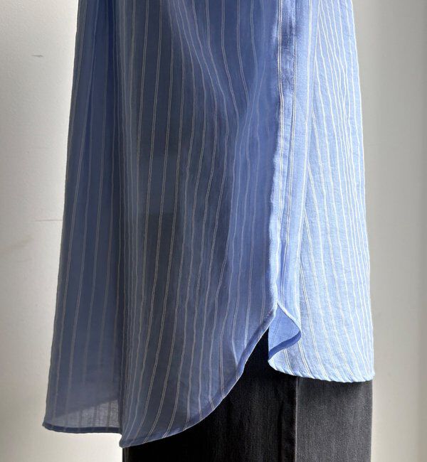  「マルチWAYストライプシャツ」|シャツ・ブラウス|