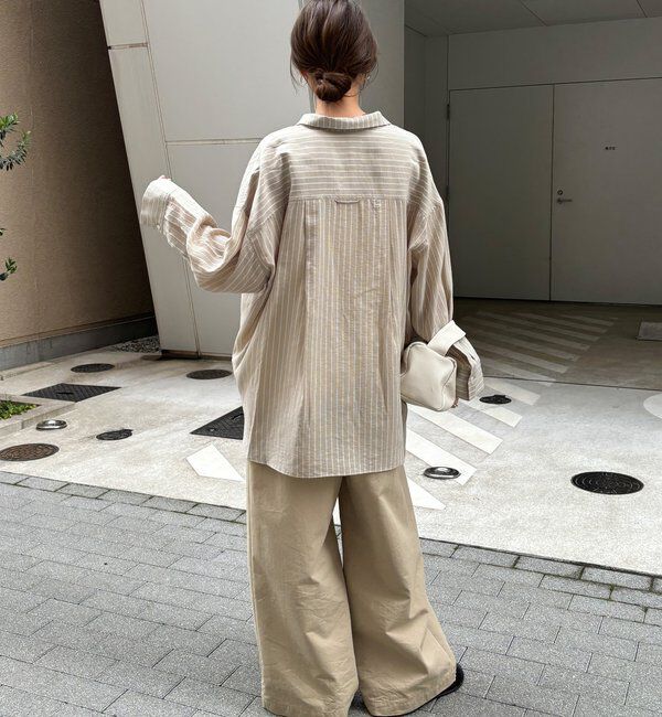  「マルチWAYストライプシャツ」|シャツ・ブラウス|