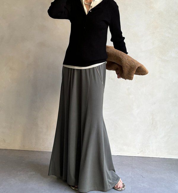  「カットマーメイドスカート」|スカート|