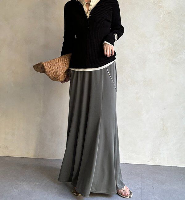  「カットマーメイドスカート」|スカート|