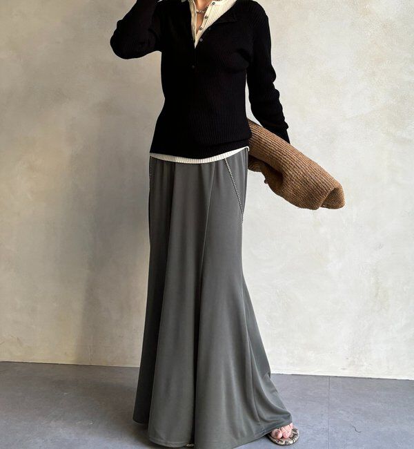  「カットマーメイドスカート」|スカート|