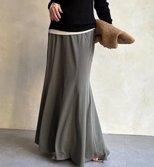  「カットマーメイドスカート」|スカート|