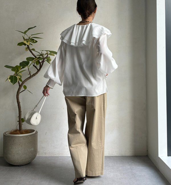  「ラッフルブラウス」|シャツ・ブラウス|