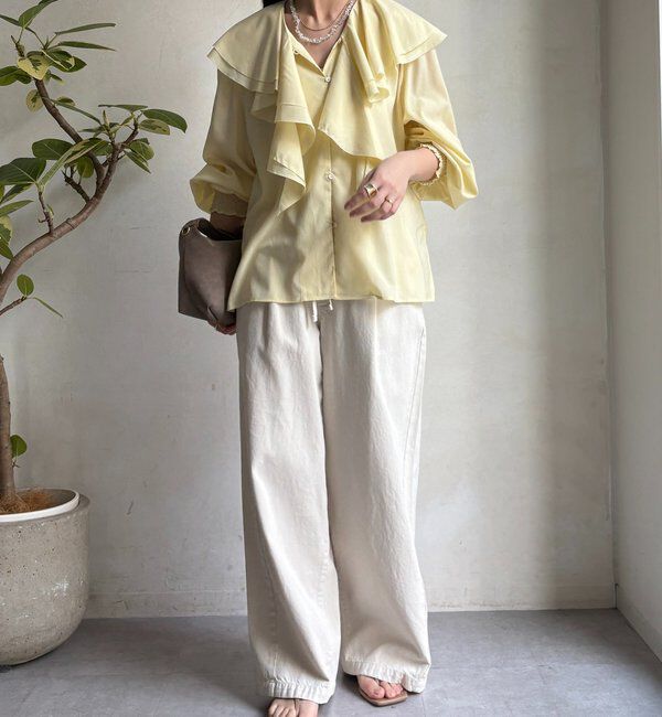  「ラッフルブラウス」|シャツ・ブラウス|