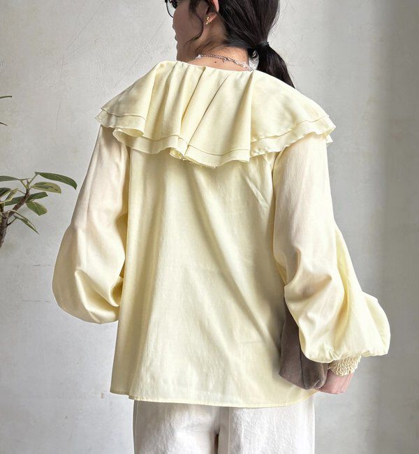  「ラッフルブラウス」|シャツ・ブラウス|