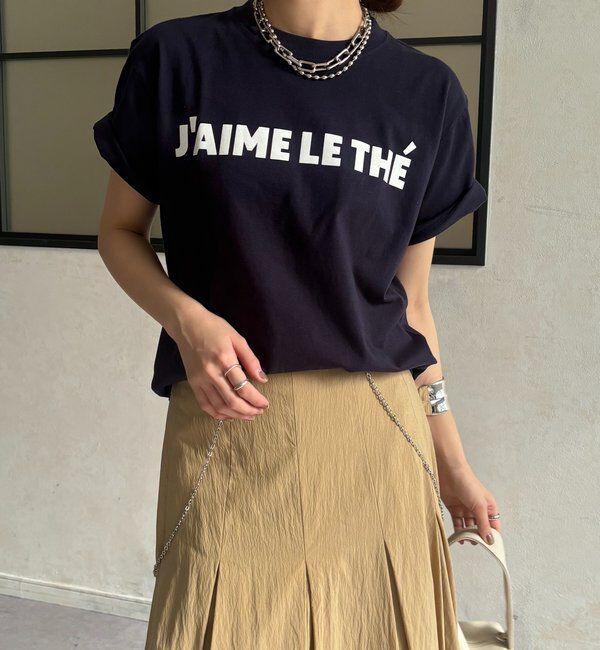  「JAIMELETHEフロッキーロゴTEE」|Tシャツ・カットソー|