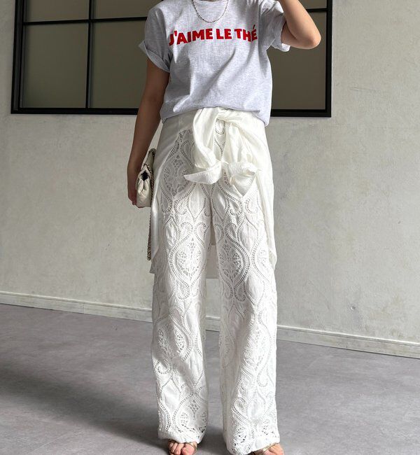  「JAIMELETHEフロッキーロゴTEE」|Tシャツ・カットソー|