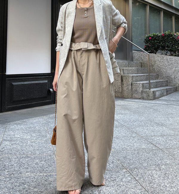  「ヘンリーネック前後2WAYニットタンク」|ニット・セーター|