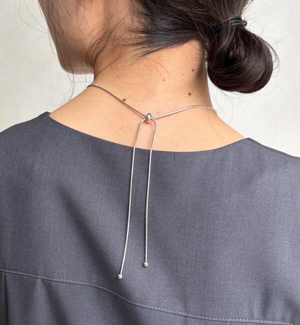  「ネジリ2WAYスライダーネックレス」|ネックレス|