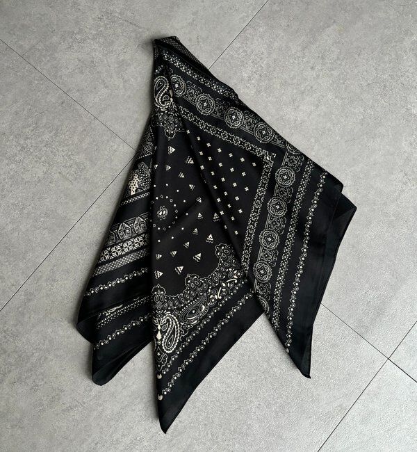  「ペイズリー柄スカーフ」|マフラー|