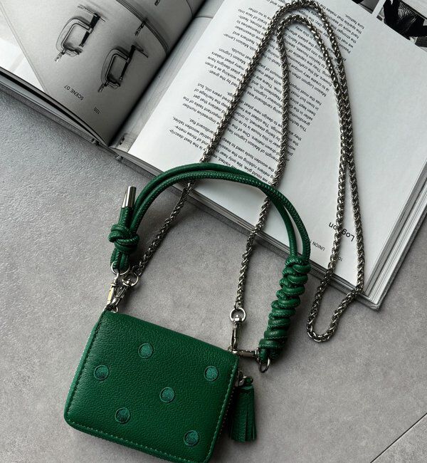  「【WEB限定】ドット刺繍ジャバラチャームウォレットショルダー」|その他|