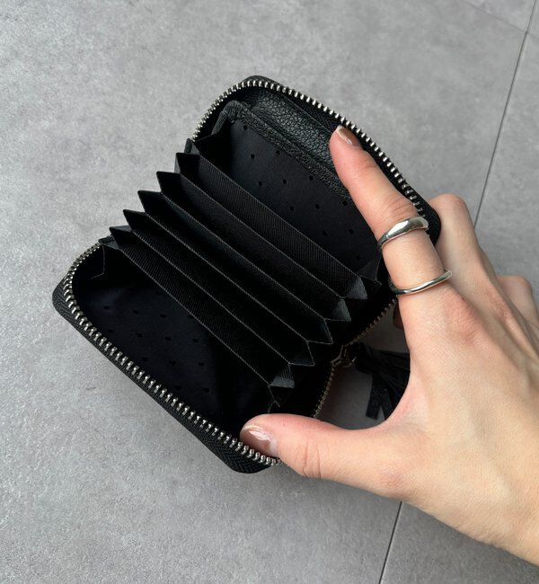  「【WEB限定】ドット刺繍ジャバラチャームウォレットショルダー」|その他|