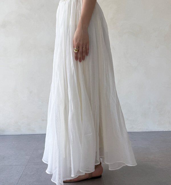  「ランダムプリーツボリュームスカート」|スカート|