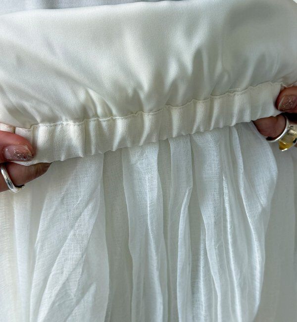  「ランダムプリーツボリュームスカート」|スカート|