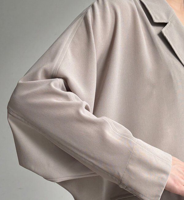  「【WEB限定】ドルマンスリーブテーラードジャケット」|テーラードジャケット|