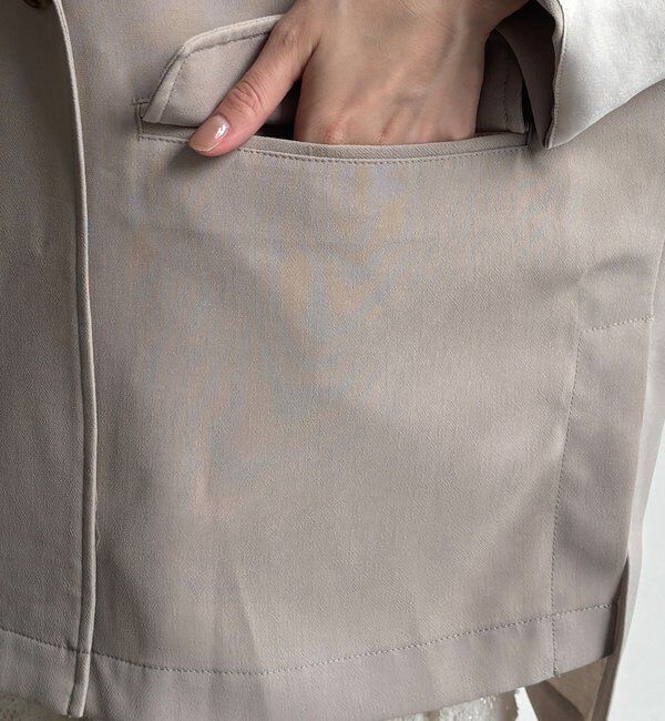  「【WEB限定】ドルマンスリーブテーラードジャケット」|テーラードジャケット|