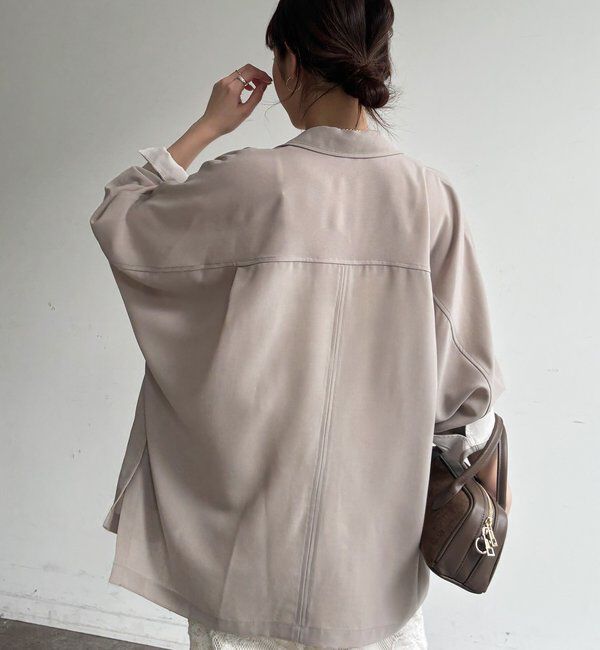  「【WEB限定】ドルマンスリーブテーラードジャケット」|テーラードジャケット|