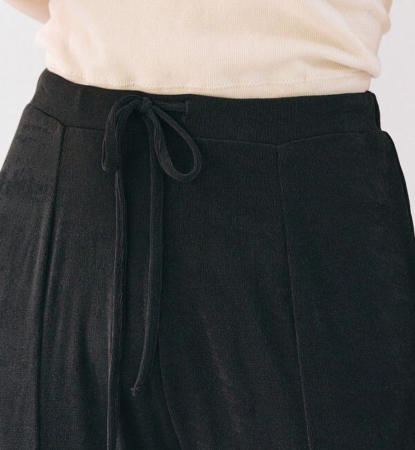  「【新色追加/低身長サイズ/2サイズ展開】シアーリブフレアパンツ」|その他|