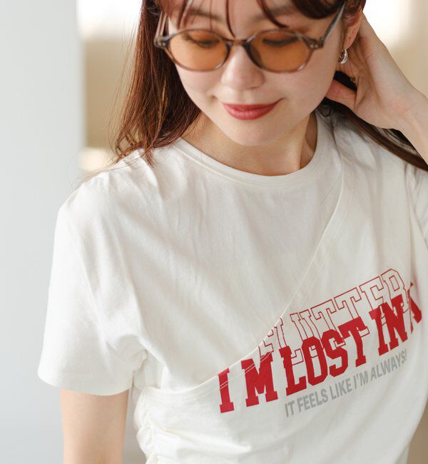  「【江口3GOODS BAG/fiw.】オーバルサングラス」|サングラス|