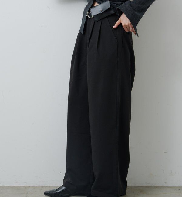  「【新色追加/2サイズ展開/裏地無し】ピンストライプスラックス」|チノ|