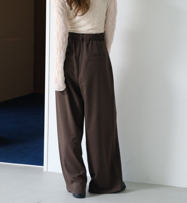  「【新色追加/2サイズ展開/裏地無し】ピンストライプスラックス」|チノ|