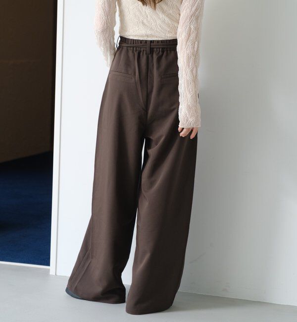  「【新色追加/2サイズ展開/裏地無し】ピンストライプスラックス」|チノ|