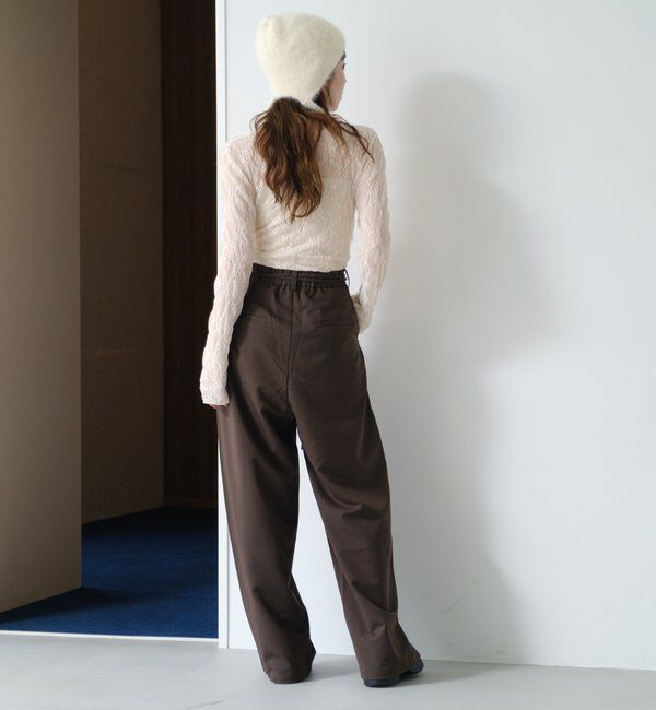  「【新色追加/2サイズ展開/裏地無し】ピンストライプスラックス」|チノ|