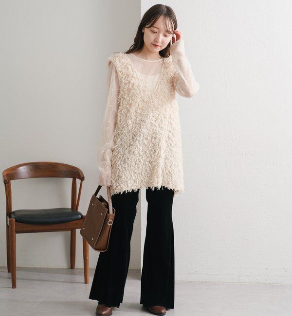  「ランダムチュールメローTEE」|Tシャツ・カットソー|