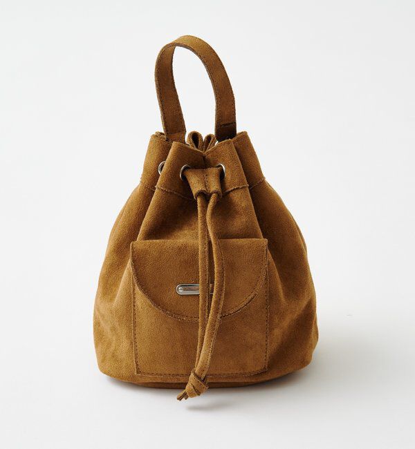  「【2026SSカタログ/4色展開】スエードミニバッグ」|トートバッグ|