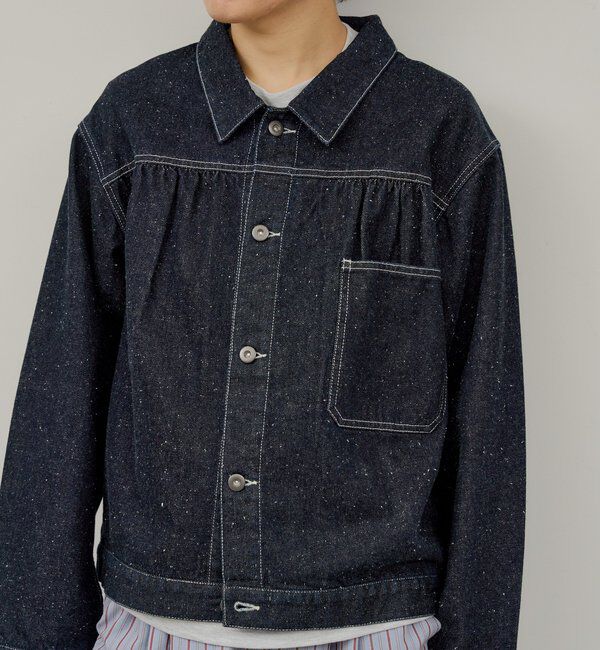  「【WHIMSIC】ネップデニムワークジャケット」|デニムジャケット|
