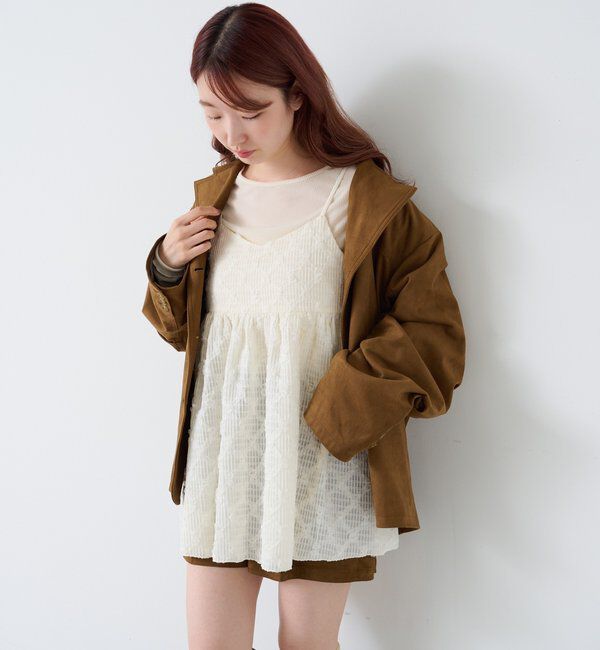  「フラワージャガードチュニック」|シャツ・ブラウス|