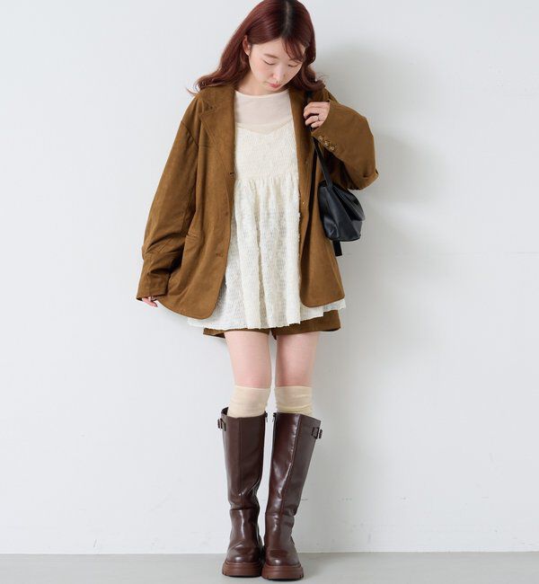  「フラワージャガードチュニック」|シャツ・ブラウス|