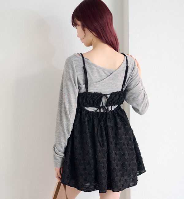  「フラワージャガードチュニック」|シャツ・ブラウス|