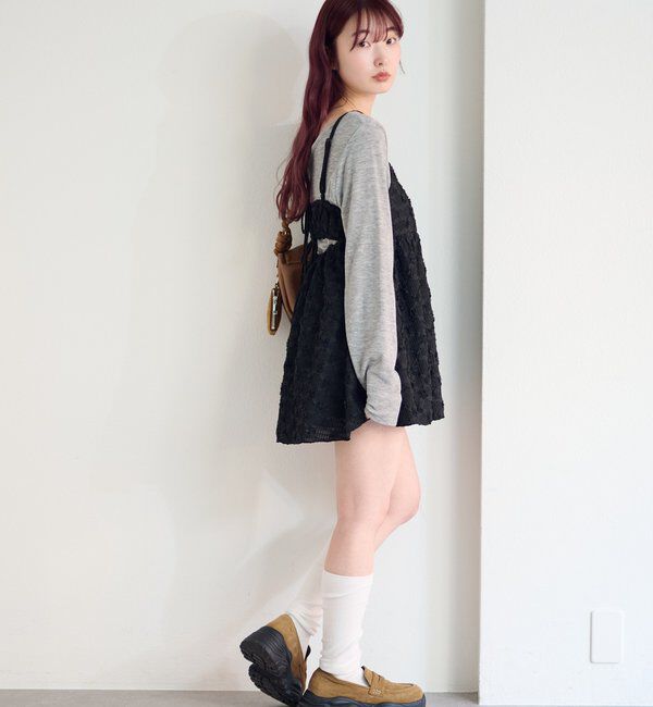  「フラワージャガードチュニック」|シャツ・ブラウス|