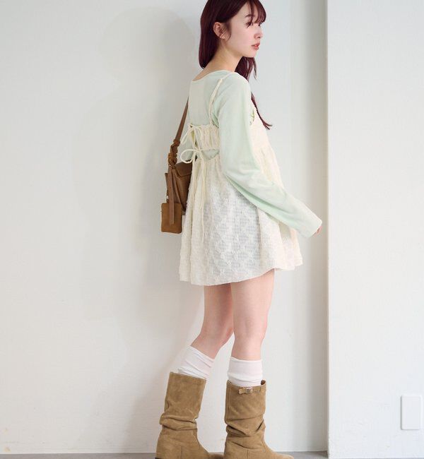  「フラワージャガードチュニック」|シャツ・ブラウス|