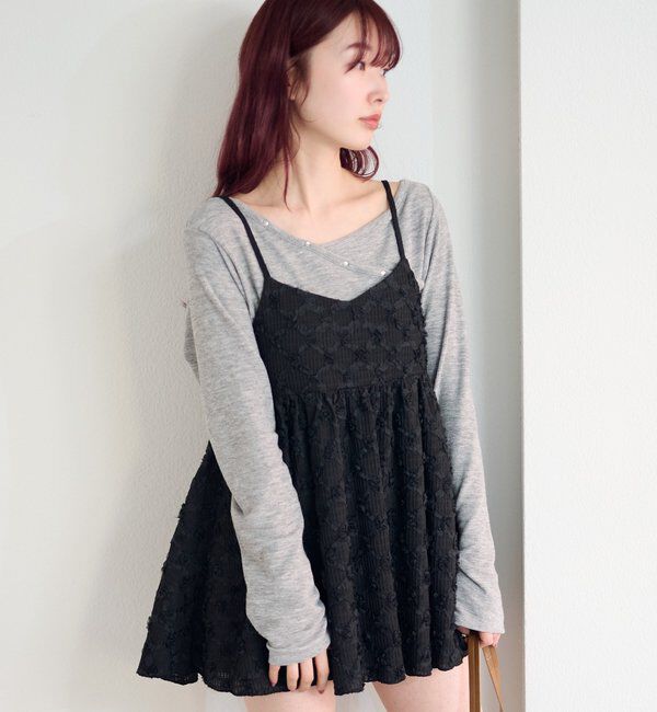  「フラワージャガードチュニック」|シャツ・ブラウス|