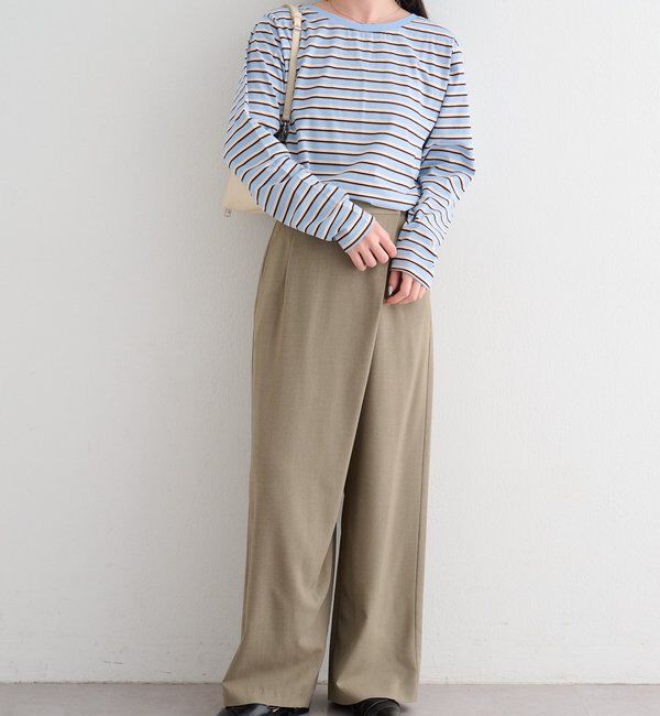  「【セットアップ対応/S.Mサイズ展開】B シャンブレーラップスラックス」|その他|