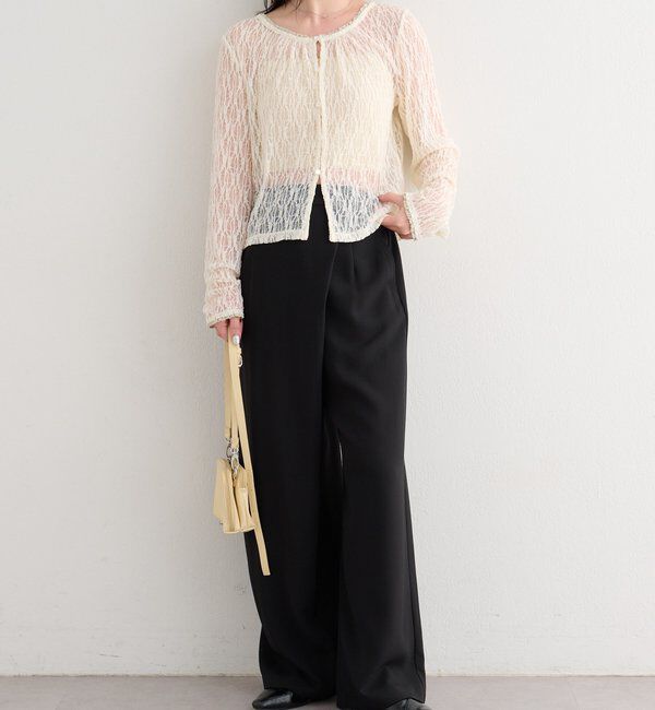  「【セットアップ対応/S.Mサイズ展開】B シャンブレーラップスラックス」|その他|