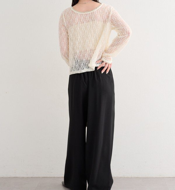  「【セットアップ対応/S.Mサイズ展開】B シャンブレーラップスラックス」|その他|